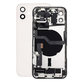 Apple iPhone 12 - Zadní Housing s Malými Díly (White)