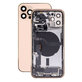 Apple iPhone 12 Pro - Zadní Housing s Malými Díly (Gold)