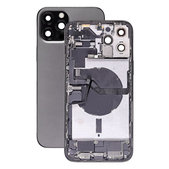 Apple iPhone 12 Pro Max - Zadní Housing s Malými Díly (Graphite)