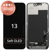 Displej pro iPhone 13, Dotykové sklo s rámem, Refurbished