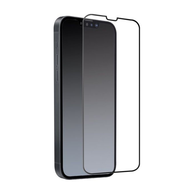 SBS - Tvrzené Sklo Full Cover pro iPhone 13, 13 Pro, 14 a 16e, černá