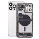 Apple iPhone 13 Pro Max - Zadní Housing s Malými Díly (Silver)