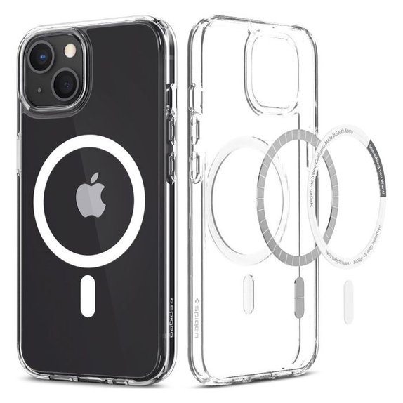 Spigen - Pouzdro Ultra Hybrid s MagSafe pro iPhone 13 mini, bílá