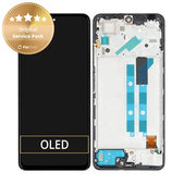 Xiaomi Redmi Note 11 Pro 4G, 5G - LCD Displej + Dotykové Sklo + Rám (Graphite Grey) - 5600010K6S00, 5600010K6T00 Genuine Service Pack