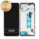 Xiaomi Redmi Note 11 Pro 4G, 5G - LCD Displej + Dotykové Sklo + Rám (Graphite Grey) - 5600010K6S00, 5600010K6T00 Genuine Service Pack