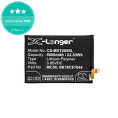 Baterie pro Motorola Moto G9 Power, 5800mAh, Li-Pol, 3.85 V, MC50, HQ