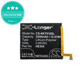 Baterie pro Nokia 9 PureView, 3250mAh, Li-Pol, 3.85 V, HE354, HQ