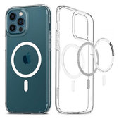 Spigen - Pouzdro Ultra Hybrid s MagSafe pro iPhone 12 Pro Max, bílá