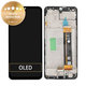 Samsung Galaxy A23 5G A236B - LCD Displej + Dotykové Sklo + Rám (Black) - GH82-29734A, GH82-29735A Genuine Service Pack