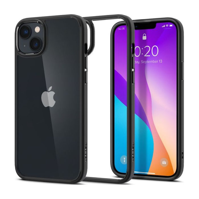 Spigen - Pouzdro Ultra Hybrid pro iPhone 14 Plus, Matte Black