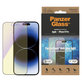 Tvrzené sklo UWF Anti-Bluelight AB s aplikátorem pro iPhone 14 Pro, Černá, PanzerGlass