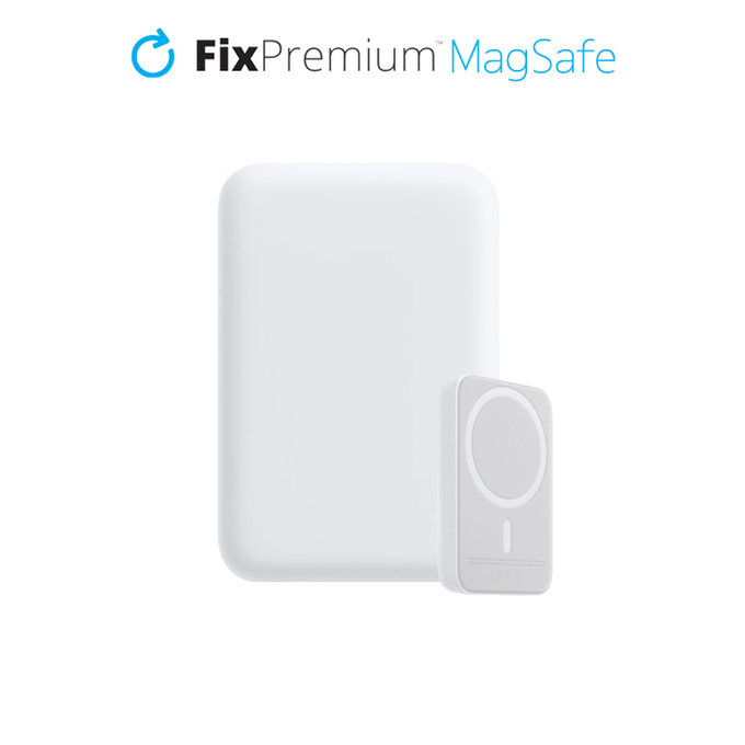 FixPremium - MagSafe PowerBank 10 000mAh, bílá
