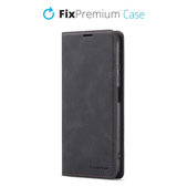 FixPremium - Puzdro Business Wallet pro iPhone 13 Pro Max, černá
