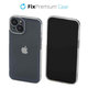 FixPremium - Puzdro Invisible pro iPhone 13 a 14, transparentná