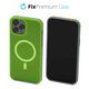 FixPremium - Pouzdro Clear s MagSafe pro iPhone 12 Pro Max, neon green
