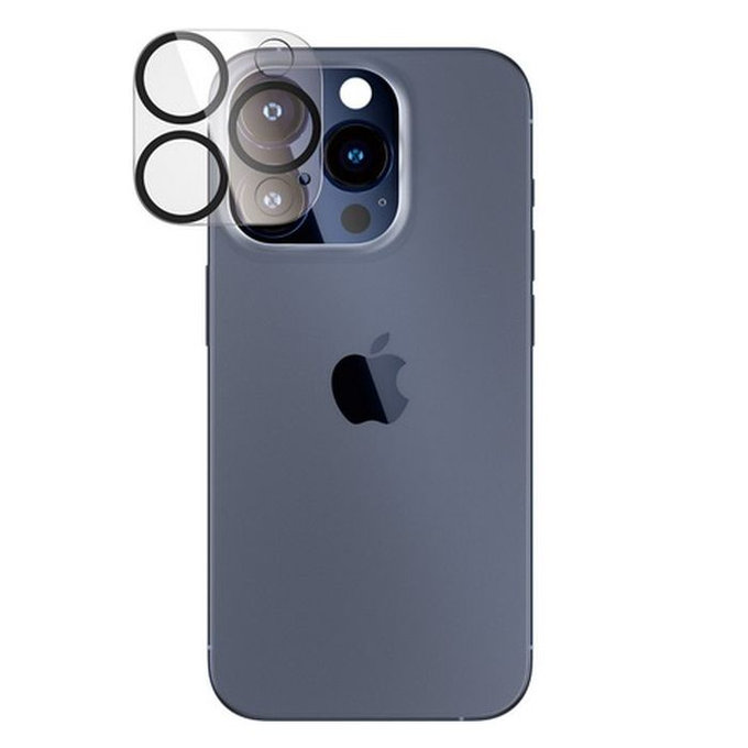 PanzerGlass - Ochranný Kryt Objektivu Fotoaparátu PicturePerfect pro iPhone 15 Pro a 15 Pro Max, transparentná