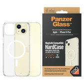 Pouzdro HardCase D3O s MagSAFE by PanzerGlass pro iPhone 15 Plus, Transparentní, PanzerGlass