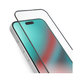 SBS - Tvrzené sklo Full Cover pro iPhone 15, černá