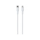 PURO - USB-C Kabel / MFI Lightning, 12W, Soft, 1,5 m, bílá