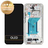 Xiaomi 14 23127PN0CC - LCD Displej + Dotykové Sklo + Rám (White) - 56000500N300 Genuine Service Pack