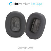 Náhradní Náušníky pro Apple AirPods Max (Eco-Leather), space gray