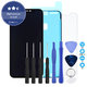 Displej In-Cell pro iPhone X, Dotykové sklo s rámem, Lepka (Adhesive), Tvrzené sklo, Nářadí, FixPremium