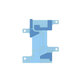 Samsung Galaxy Z Flip 6 F741B, 7 FE F761B - Lepka pod Baterii Adhesive (Vrchní) - GH02-25970A Genuine Service Pack