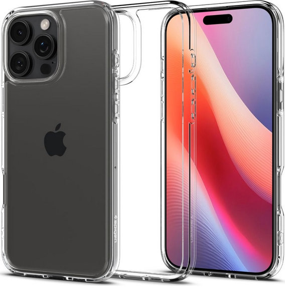 Spigen - Pouzdro Ultra Hybrid pro iPhone 16 Pro Max, crystal clear