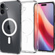 Spigen - Pouzdro Ultra Hybrid s MagSafe pro iPhone 16 Plus, bílá