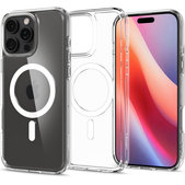 Spigen - Pouzdro Ultra Hybrid s MagSafe pro iPhone 16 Pro, bílá