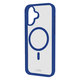 SBS - Puzdro Mag Frame s MagSafe pro iPhone 16 Plus, modra