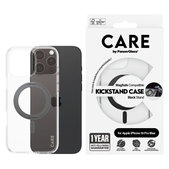 Pouzdro Kickstand s MagSafe pro iPhone 16 Pro Max, Černá, CARE