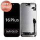 Displej pro iPhone 16 Plus, Dotykové sklo s rámem, Refurbished
