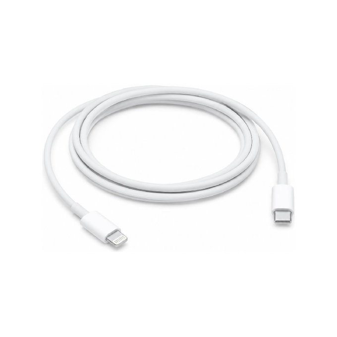 FixPremium - Kabel Lightning/USB-C, 1.5m, bílá