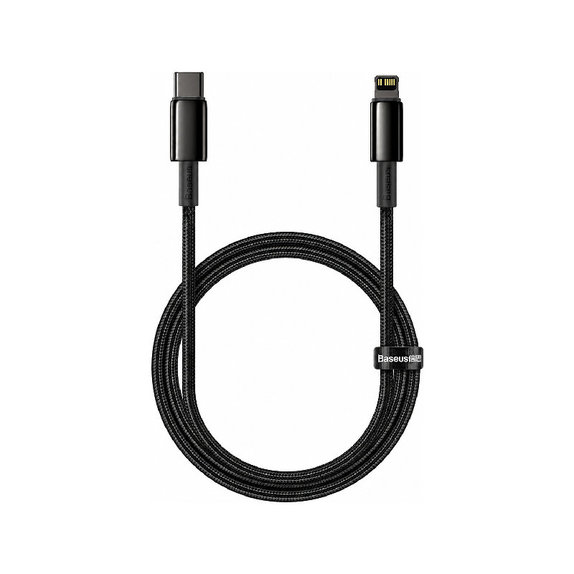 Baseus - Kabel Lightning/USB-C, 1.5m, černá