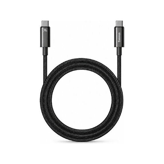 Baseus - Kabel USB-C/USB-C, 1.5m, černá