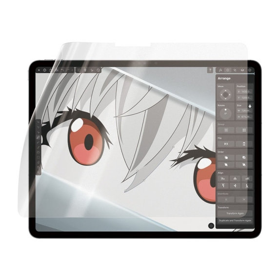 Ochranná fólie GraphicPaper UWF pro iPad Air 13"/Pro 13", Čirá, PanzerGlass