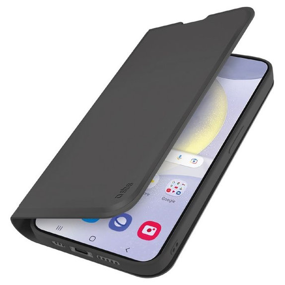 SBS - Pouzdro Book Wallet Smooth pro Samsung Galaxy S25+, černá