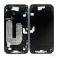 Apple iPhone 16 Plus - Střední rám + Tlačítka zapínání + Hlasitosti (Black)
