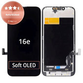 Displej pro iPhone 16e, 17e, Dotykové sklo s rámem, Refurbished