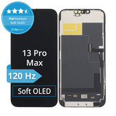 Displej Soft OLED pro iPhone 13 Pro Max, Dotykové sklo s rámem, DIAGNOSTIC