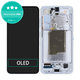 Samsung Galaxy S25 - LCD Displej + Dotykové Sklo + Rám (Icyblue) OLED