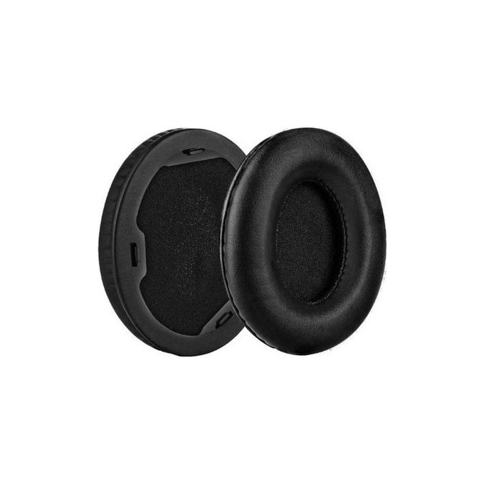 Náhradní Náušníky pro Beats Studio 1, Paměťová pěna + PU kůže, Černé, 1 pár