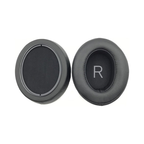 Náhradní Náušníky pro Sennheiser Momentum 3.0, Paměťová pěna + PU kůže, Černé, 1 pár