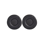 Náhradní Náušníky pro Jabra MOVE Wireless, PU kůže, Černé, 1 pár