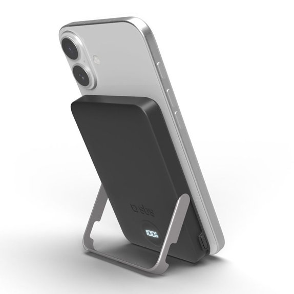 SBS - PowerBank 5000mAh, 20W, Power Delivery, Mag Stand, černá