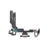 Apple iPhone 16e, 17e - Nabíjecí Konektor + Flex Kabel (Black)