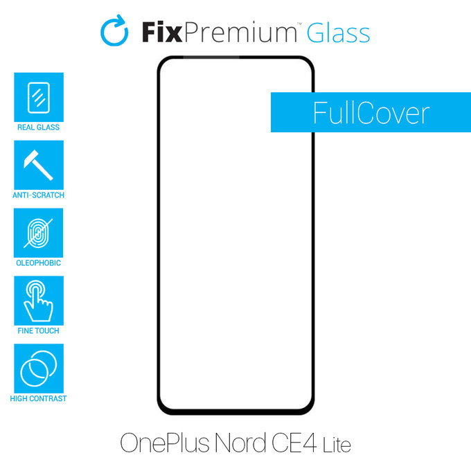 FixPremium FullCover Glass - Tvrzené sklo pro OnePlus Nord CE4 Lite