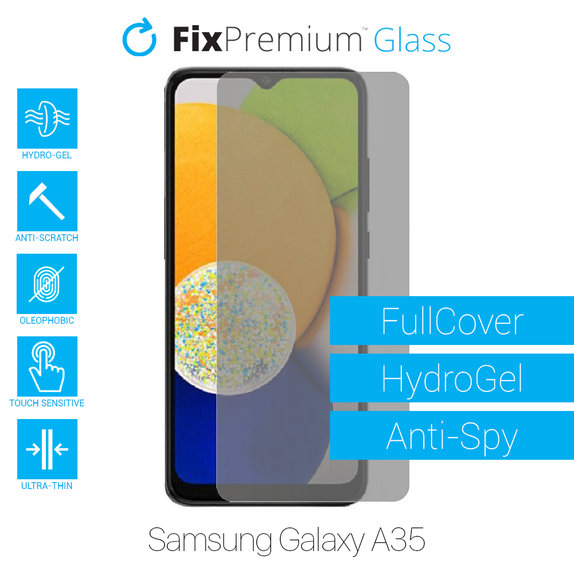 FixPremium HydroGel Anti-Spy - Ochranná Fólie pro Samsung Galaxy A35 A356B