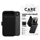 Pouzdro Wallet Tango Two-In-One s MagSAFE by PanzerGlass pro iPhone Air, Černá, PanzerGlass
